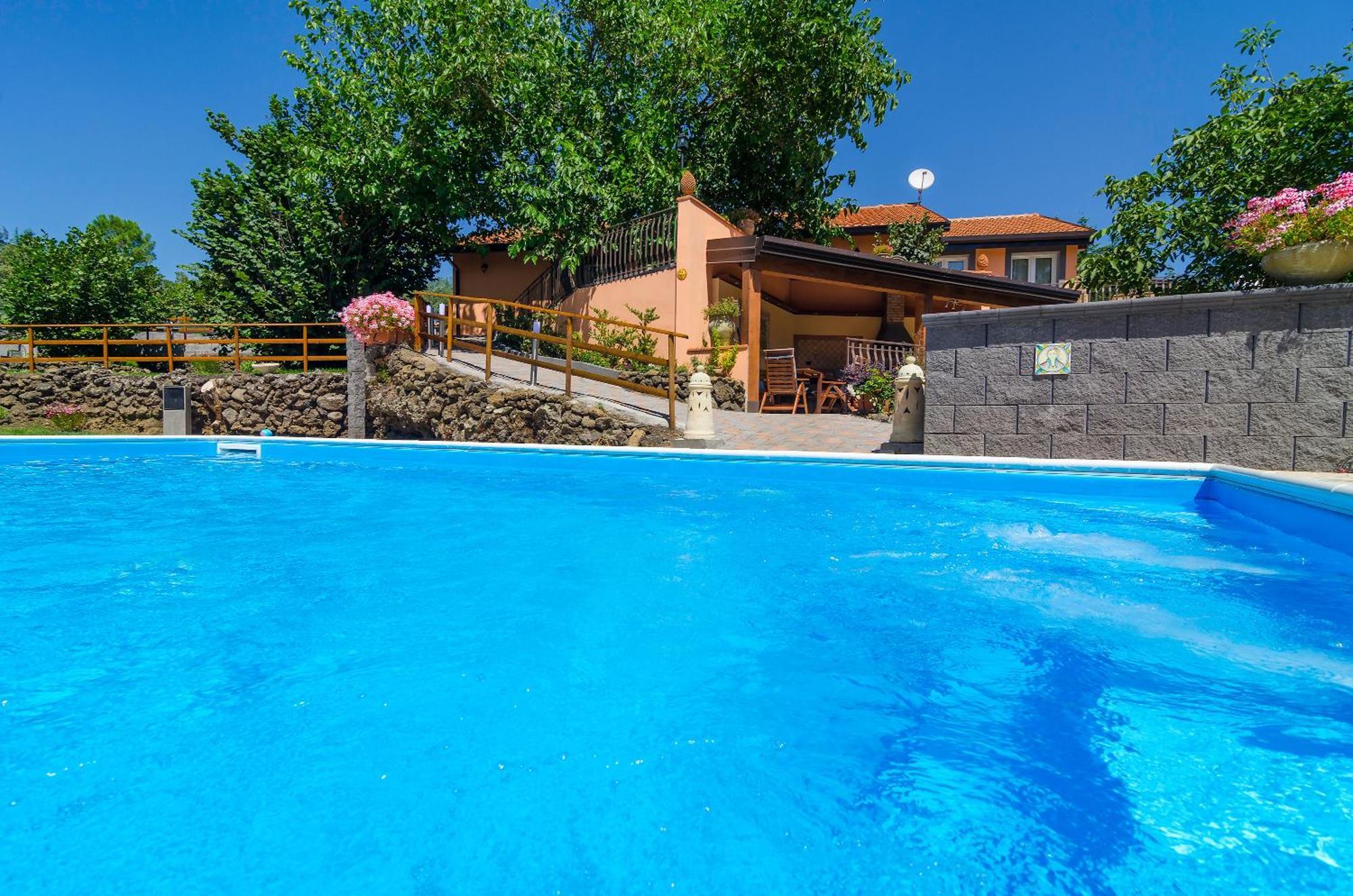 Villa Del Gelso Chalet Nel Parco Delletna Mascali Extérieur photo